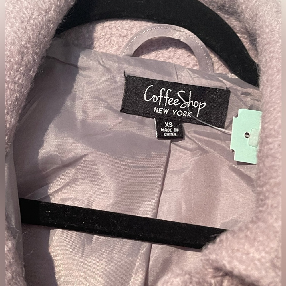 Faux Wool Gray Jacket. NWT. Never worn - Picture 3 of 3